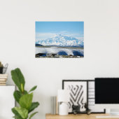 Mount Elbrus (De hoogste berg van Europa) Poster (Thuiskantoor)