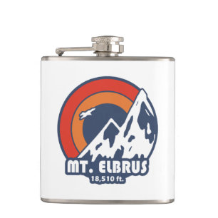 Mount Elbrus Rusland Zon Arend Heupfles