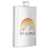 Mount Elbrus Russia Retro Flacon (Rechts)