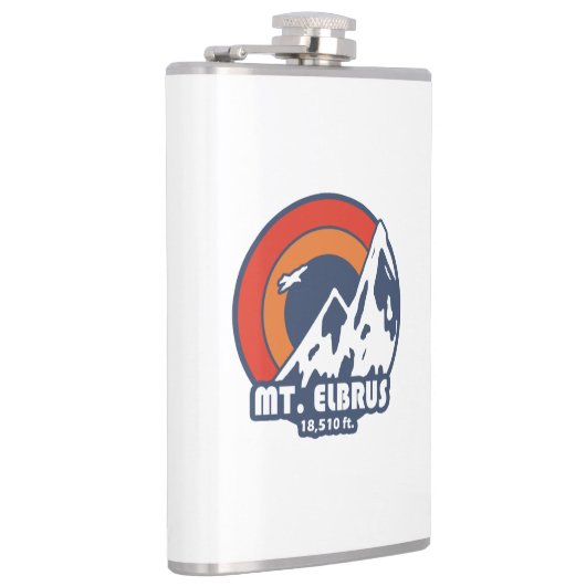 Mount Elbrus Russia Sun Eagle Heupfles (Rechts)