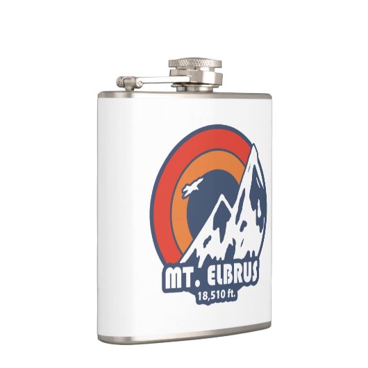 Mount Elbrus Russia Sun Eagle Heupfles (Rechts)