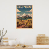 Mount Elgon Oeganda - Kenia V02 Poster (Keuken)