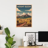 Mount Elgon Oeganda - Kenia V02 Poster (Thuiskantoor)