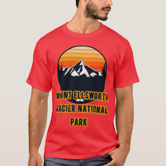 Mount Ellsworth Glacier National Park T-shirt