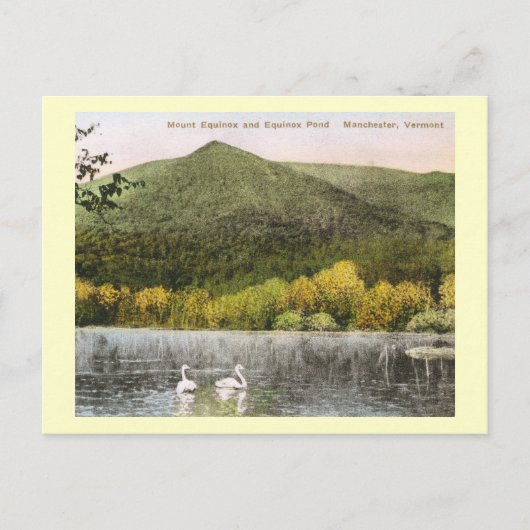 Mount Equinox, Manchester, Vermont Briefkaart (Voorkant)