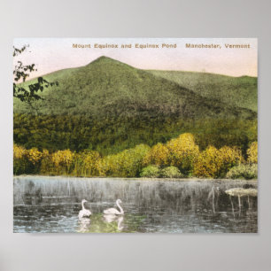 Mount Equinox, Manchester, Vermont  Poster