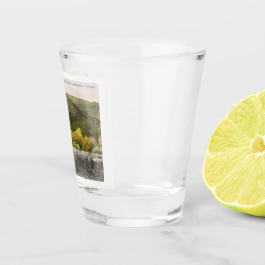 Mount Equinox, Manchester, Vermont Shot Glas (Rechts)