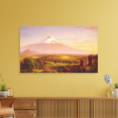 Mount Etna Canvas Afdruk (Insitu (Woonkamer))
