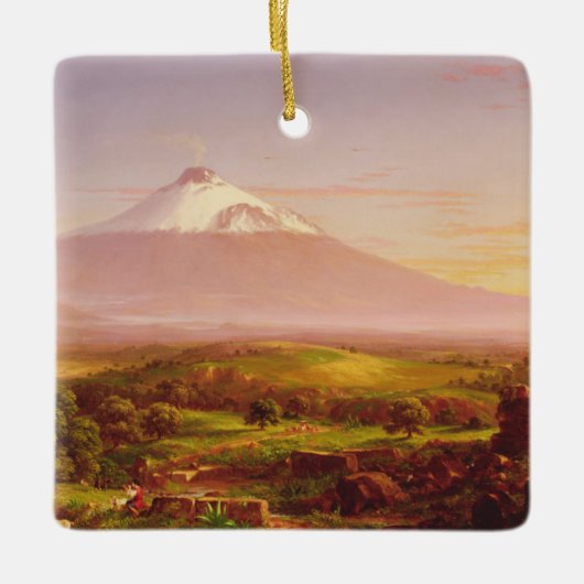 Mount Etna Keramisch Ornament (Voorkant)