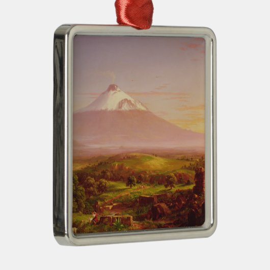 Mount Etna Metalen Ornament (Rechts)