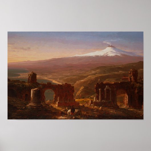 Mount Etna Poster (Voorkant)
