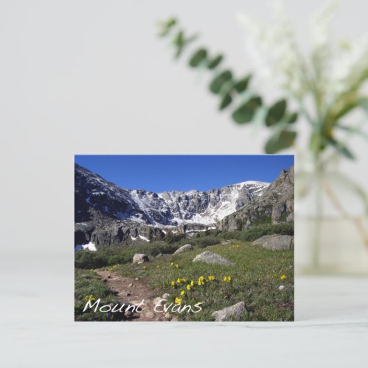 Mount Evans Briefkaart (Staand voorkant)