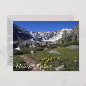 Mount Evans Briefkaart (Voorkant / Achterkant)