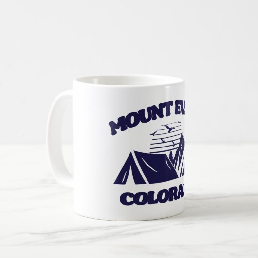 Mount Evans, Colorado Koffiemok (Voorkant links)