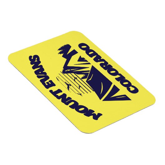 Mount Evans, Colorado Magneet (Rechterzijde)