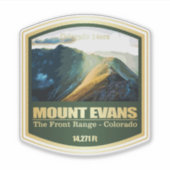 Mount Evans (PF) Sticker (Voorkant)