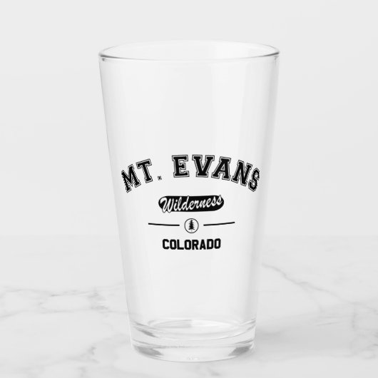 Mount Evans Wilderness Glas (Voorkant)