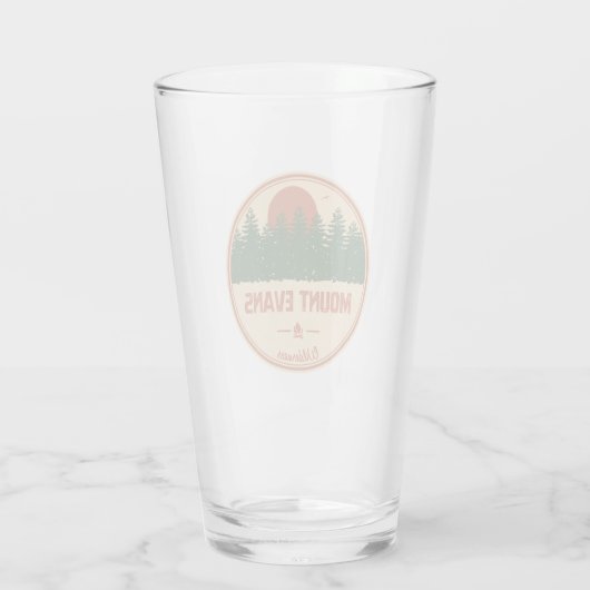 Mount Evans Wilderness Glas (Achterkant)