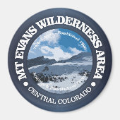 Mount Evans Wilderness Magneet (Voorkant)