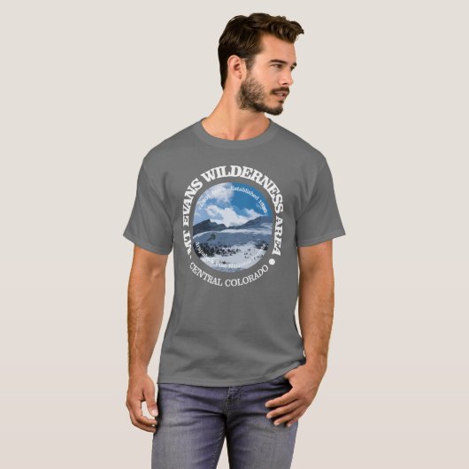Mount Evans Wilderness T-Shirt (Voorkant volledig)