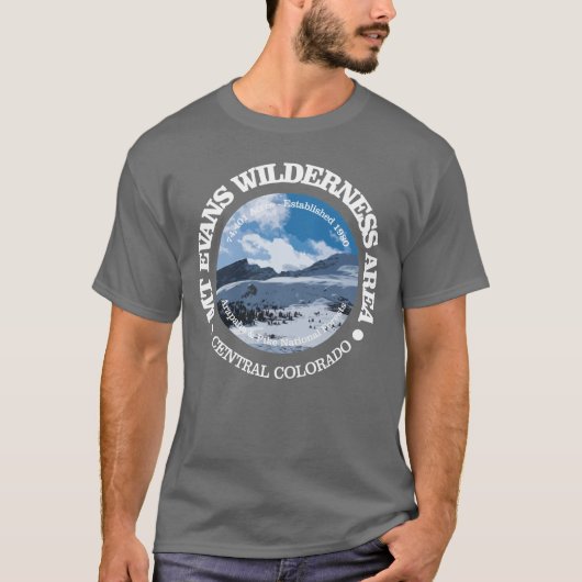 Mount Evans Wilderness T-Shirt (Voorkant)