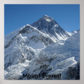 Mount Everest #1 Poster (Voorkant)