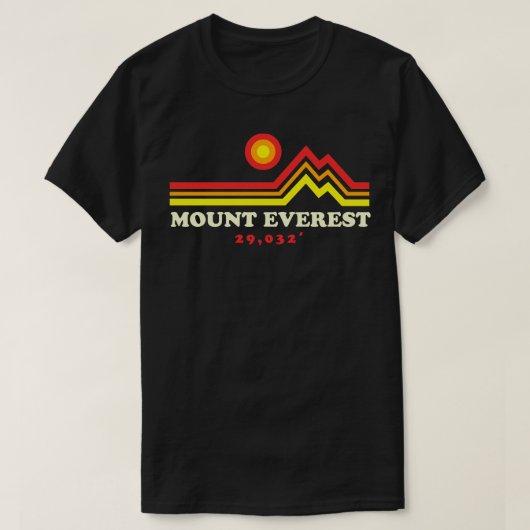 Mount Everest 29032 Himalaya Mount Everest Base C T-shirt (Design voorkant)