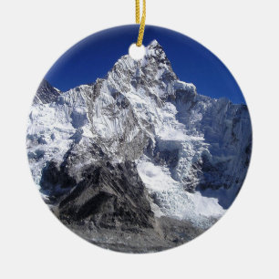 Mount Everest 2 Keramisch Ornament