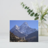 Mount Everest 4 Briefkaart (Staand voorkant)
