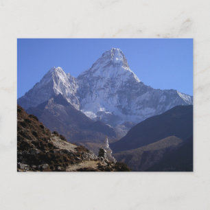 Mount Everest 4 Briefkaart