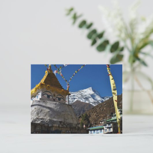 Mount Everest 8 Briefkaart (Staand voorkant)