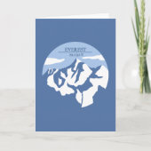 Mount Everest Altitude Kaart (Voorkant)