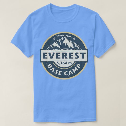 Mount Everest Base Camp 2 T-shirt (Design voorkant)