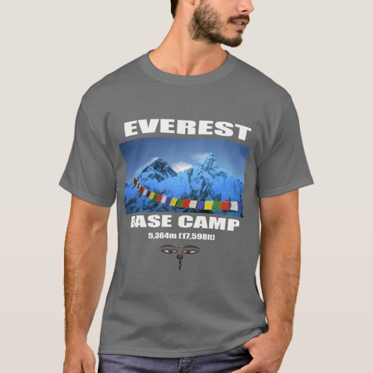 Mount Everest Base Camp t shirt (Voorkant)