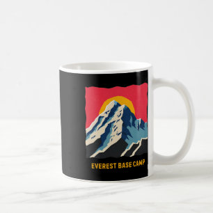 Mount Everest Basiskamp Himalaya Berg Wandel Cl Koffiemok