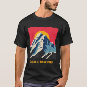 Mount Everest Basiskamp Himalaya Berg Wandel Cl T-shirt