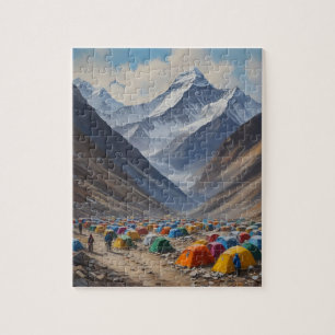Mount Everest basiskamp, Nepal Legpuzzel