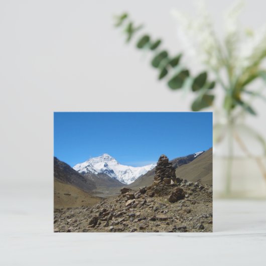 Mount Everest Briefkaart (Staand voorkant)