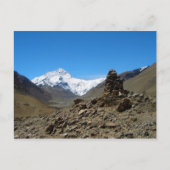 Mount Everest Briefkaart (Voorkant)