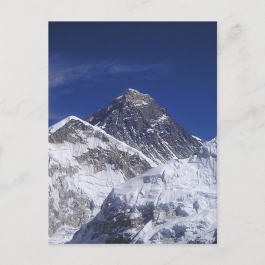Mount Everest Briefkaart (Voorkant)