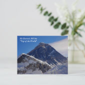 Mount Everest Briefkaart (Staand voorkant)