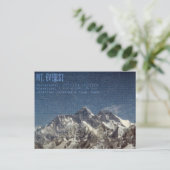 Mount Everest Briefkaart (Staand voorkant)
