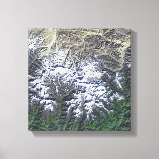 Mount Everest Canvas Afdruk (Voorkant)
