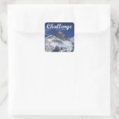 Mount Everest Challenge uw limieten Stickers (Tas)