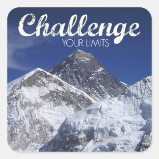 Mount Everest Challenge uw limieten Stickers