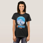 Mount Everest Cool klimmen en wandelen T-shirt (Voorkant volledig)