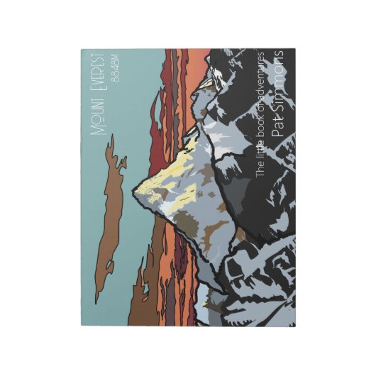 Mount Everest - De verbluffende top van de planeet Notitieblok (Linkerzijde)