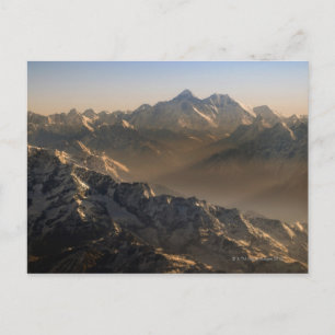 Mount Everest, Himalaya Mountains, Azië Briefkaart