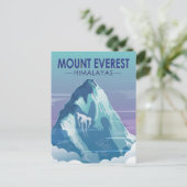Mount Everest Himalayas  Briefkaart (Staand voorkant)