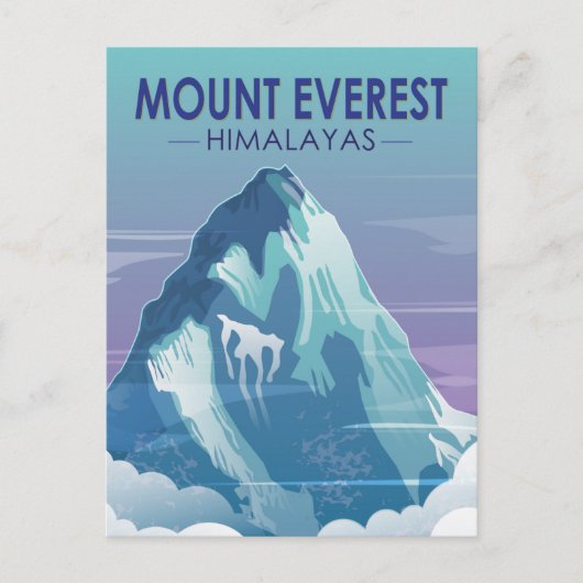 Mount Everest Himalayas  Briefkaart (Voorkant)